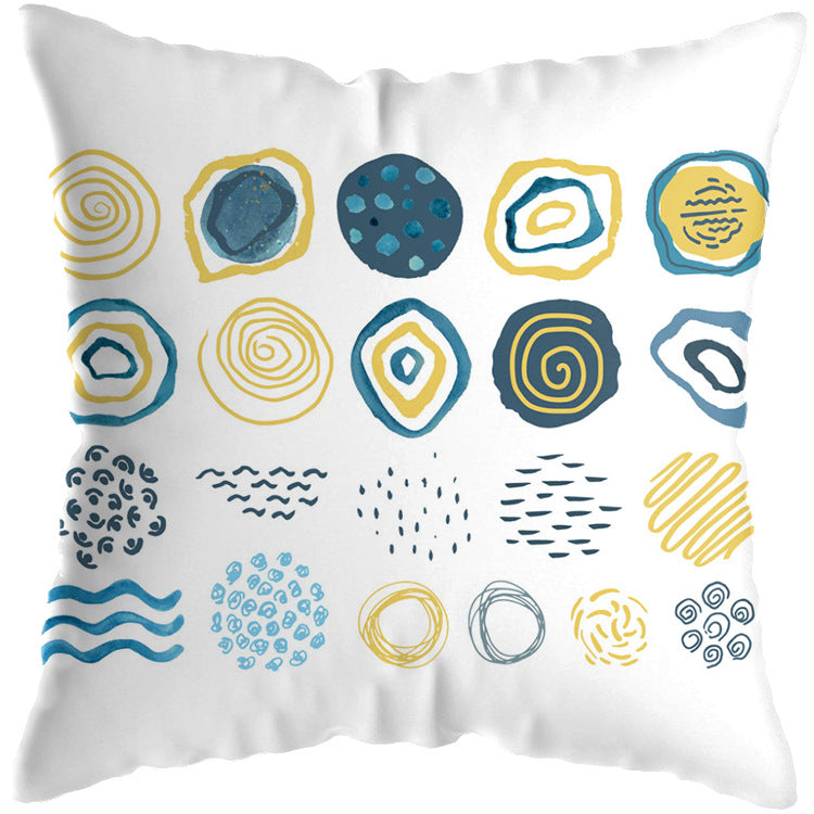 Colourful Tropical Plant Cushion Cover - Adore India