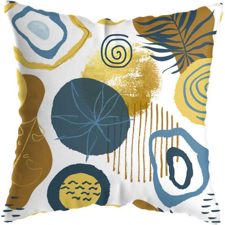Colourful Tropical Plant Cushion Cover - Adore India