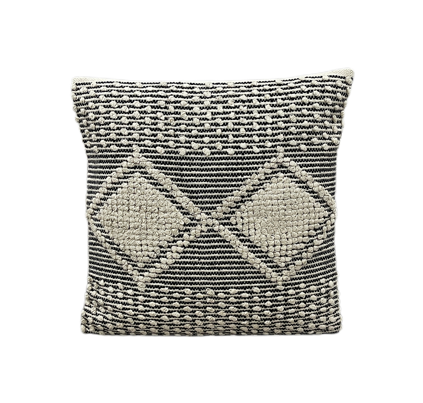 Boho Cotton Tufted Euro Size Cushion Covers - Adore India   