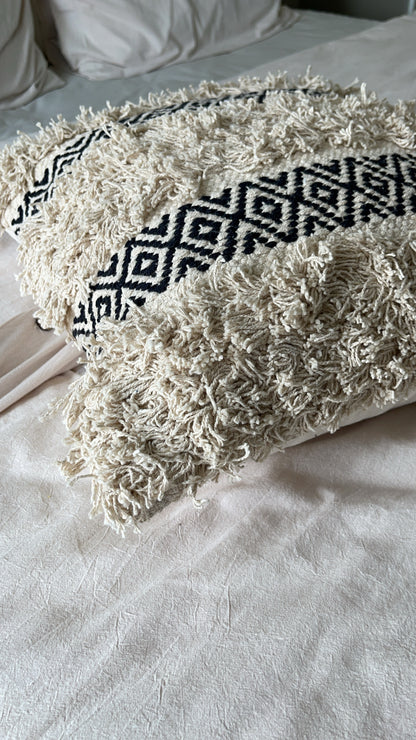 Boho Cotton Tufted Handmade Cushion Covers- 45cm