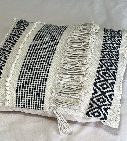 Boho Cotton Tufted Handmade Cushion Covers- 45cm