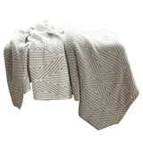 Bohemian Cotton Double Sided Geometric Blanket Throw