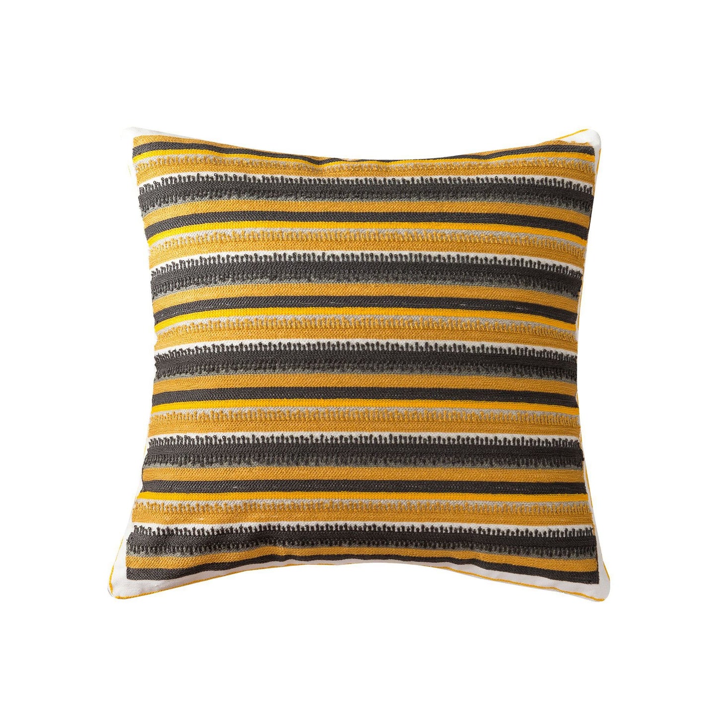 Nordic Bohemian Geometrical Full Embroidered Cushion Cover
