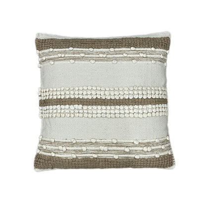 Boho Cotton Tufted Euro Size Cushion Covers - Adore India   