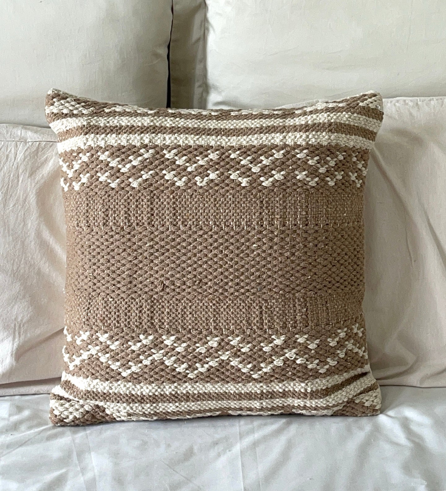 Boho Cotton Tufted Handmade Cushion Covers- 45cm