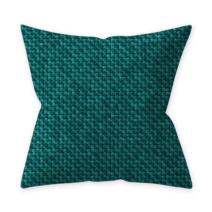 Green Geometrical Water Colour Abstract Living Room Cushion Cover - Adore India   