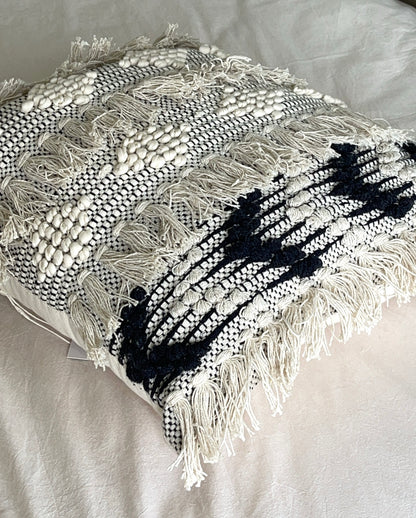 Boho Cotton Tufted Handmade Cushion Covers- 45cm