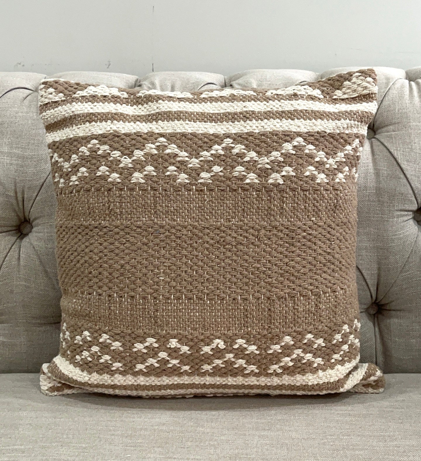 Boho Cotton Tufted Handmade Cushion Covers- 45cm