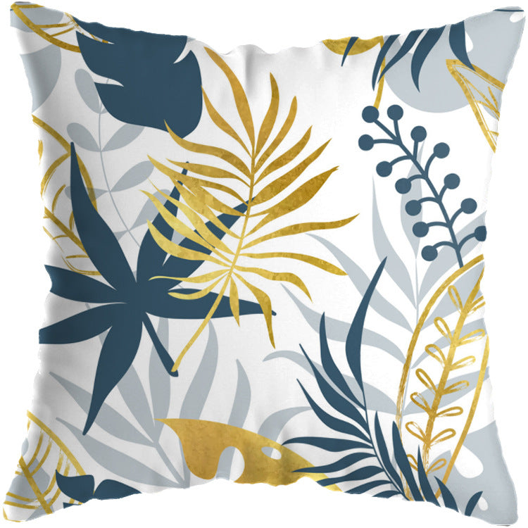 Colourful Tropical Plant Cushion Cover