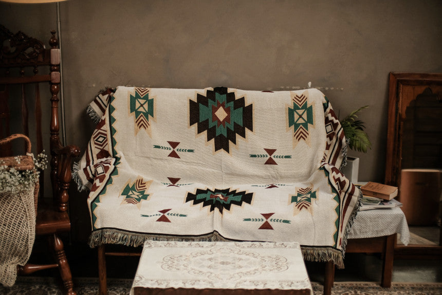 New Boho Bedding Picnic Blanket Throw - Adore India   