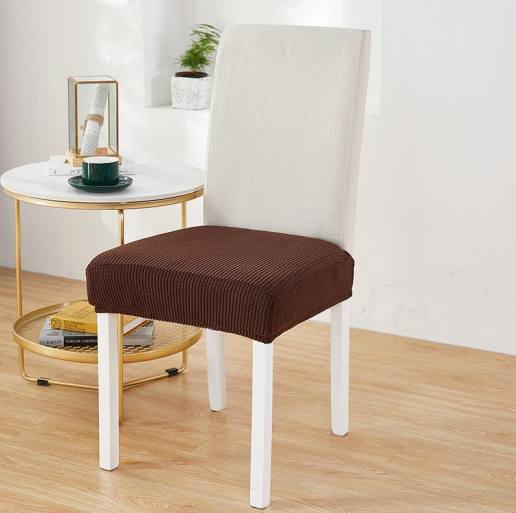 Color Chocolate 2 Stretchable Chair Protector Cover