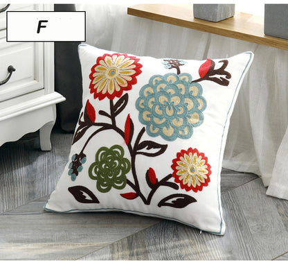 Ethnic Home Decoration Embroidered Cushion Cover