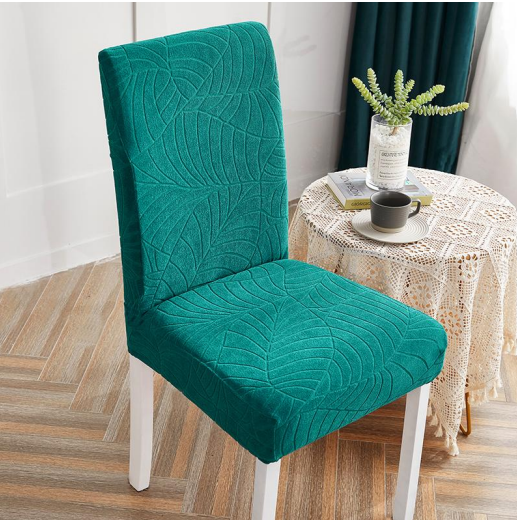 Color Dark Green 3 Stretchable Chair Protector Cover