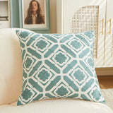 Embroidery Modern Geometrical Living Room Sofa Cushion Cover