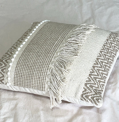 Boho Cotton Tufted Handmade Cushion Covers- 45cm