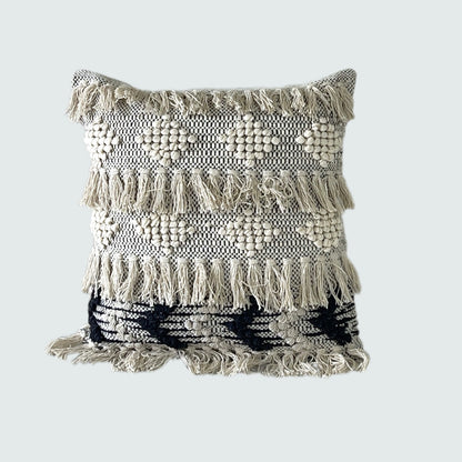 Boho Cotton Tufted Handmade Cushion Covers- 45cm