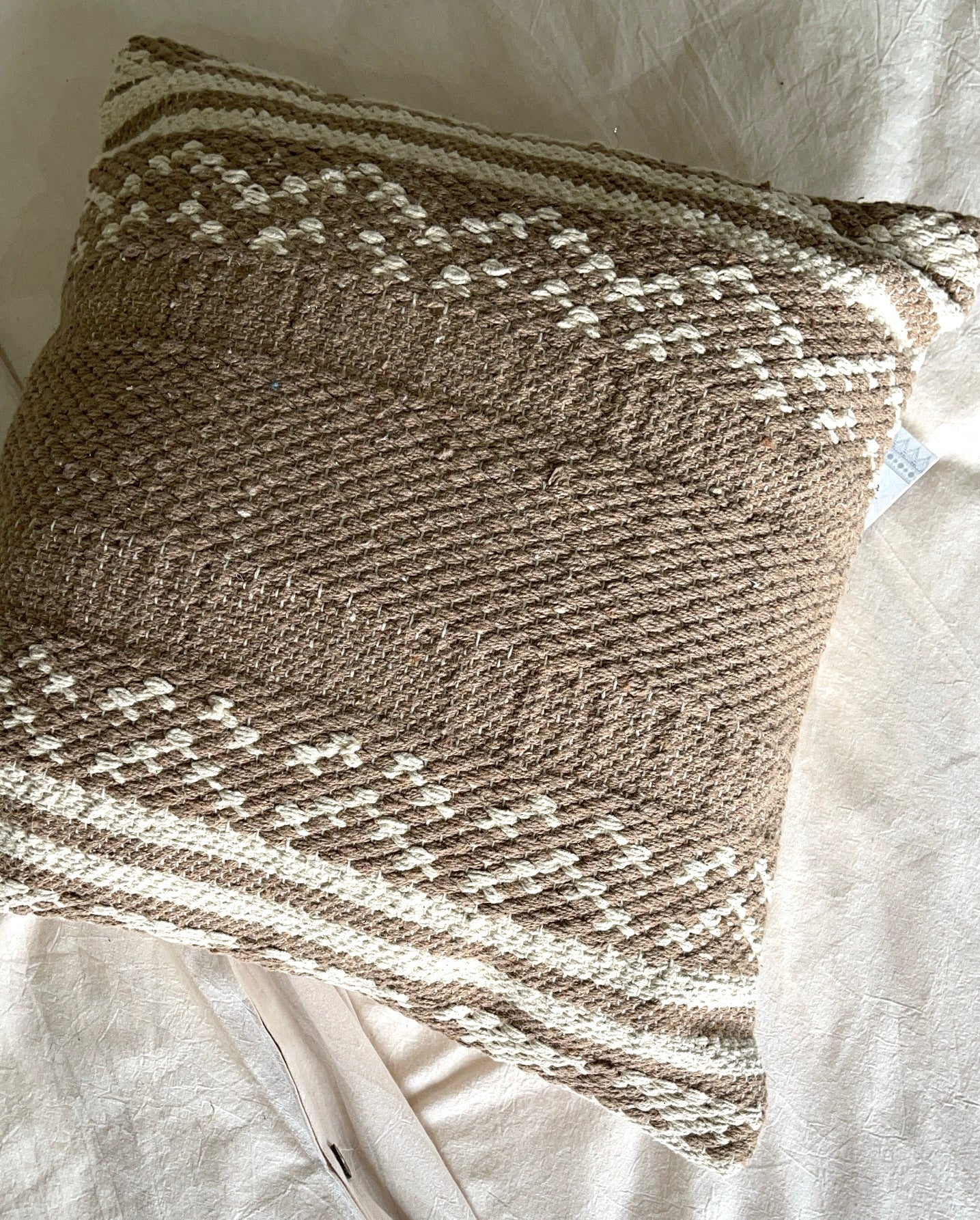 Boho Cotton Tufted Handmade Cushion Covers- 45cm