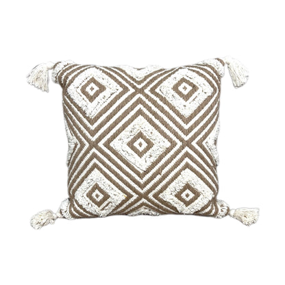 Boho Cotton Tufted Handmade Cushion Covers- 45cm