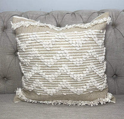 Boho Cotton Tufted Handmade Cushion Covers- 45cm