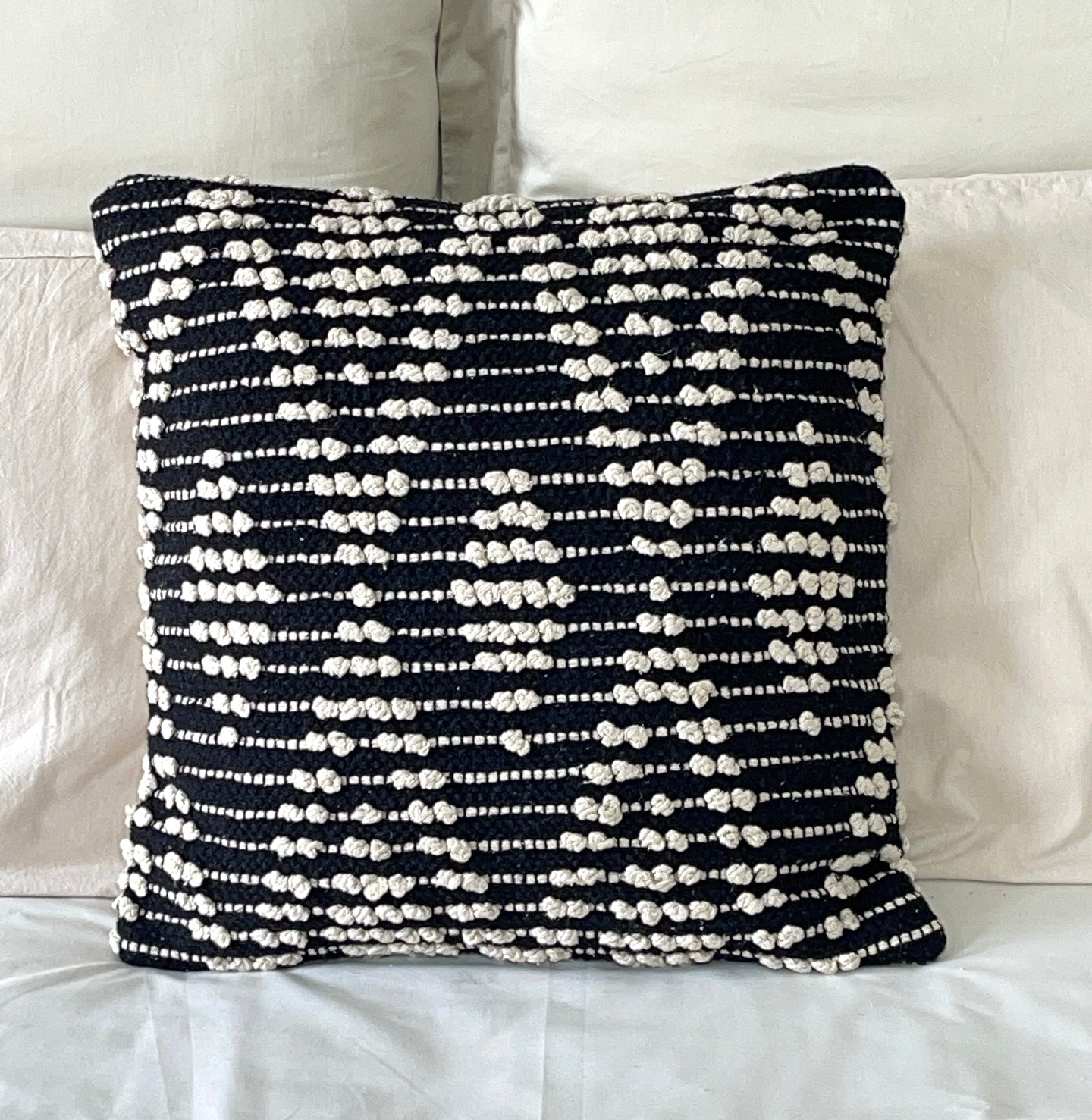 Boho Cotton Tufted Handmade Cushion Covers- 45cm