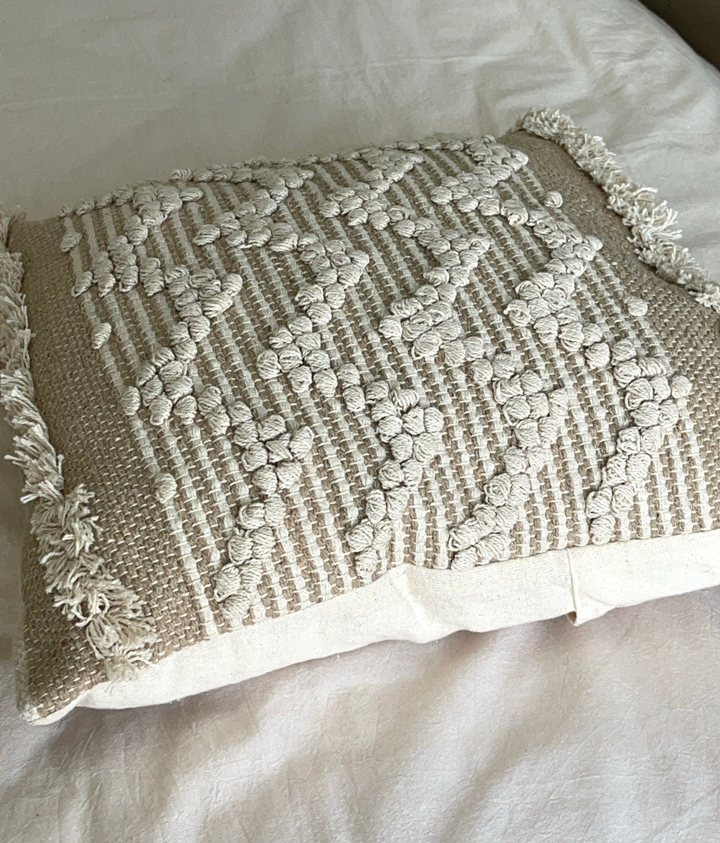 Boho Cotton Tufted Handmade Cushion Covers- 45cm