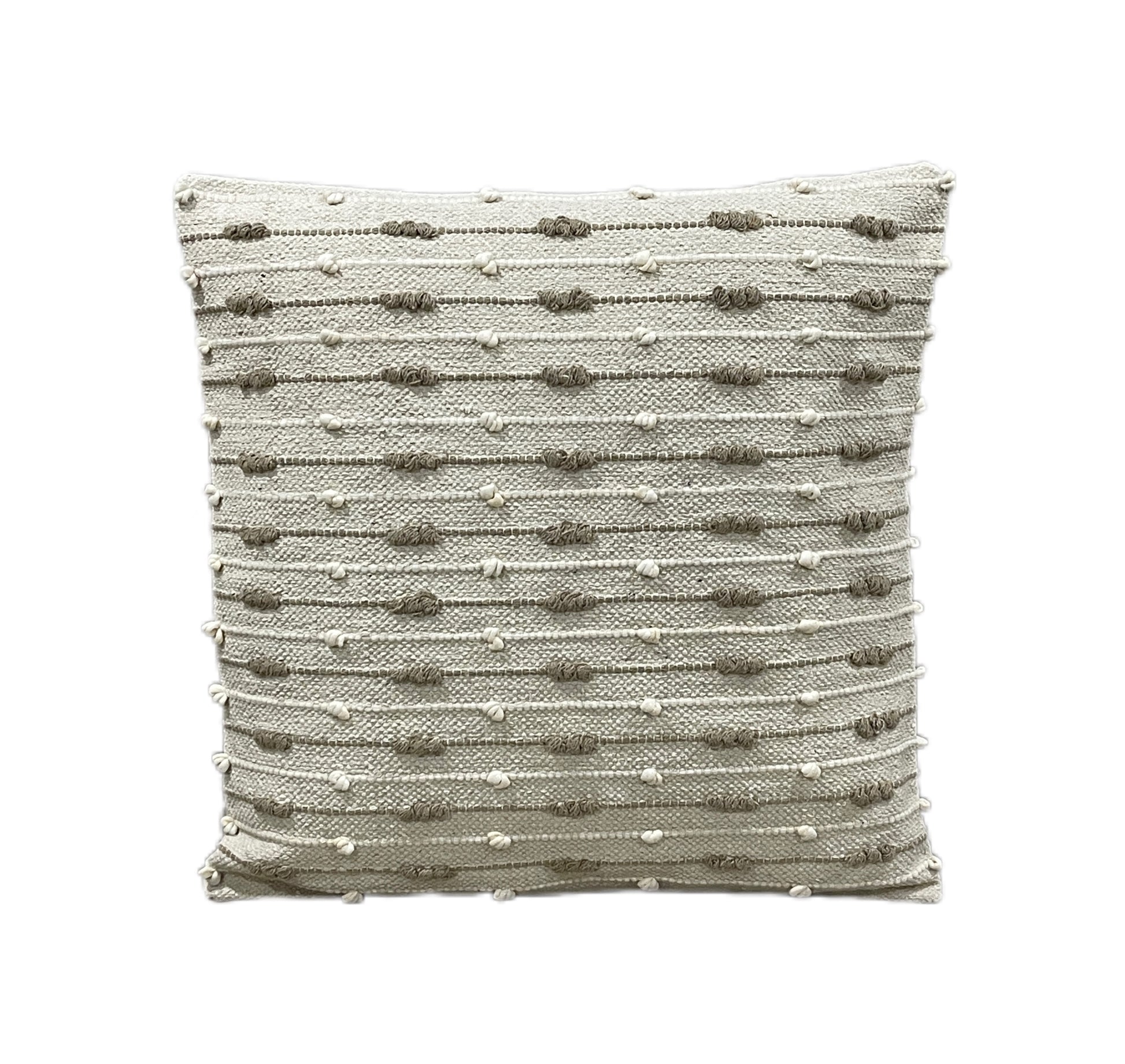 Boho Cotton Tufted Euro Size Cushion Covers - Adore India   