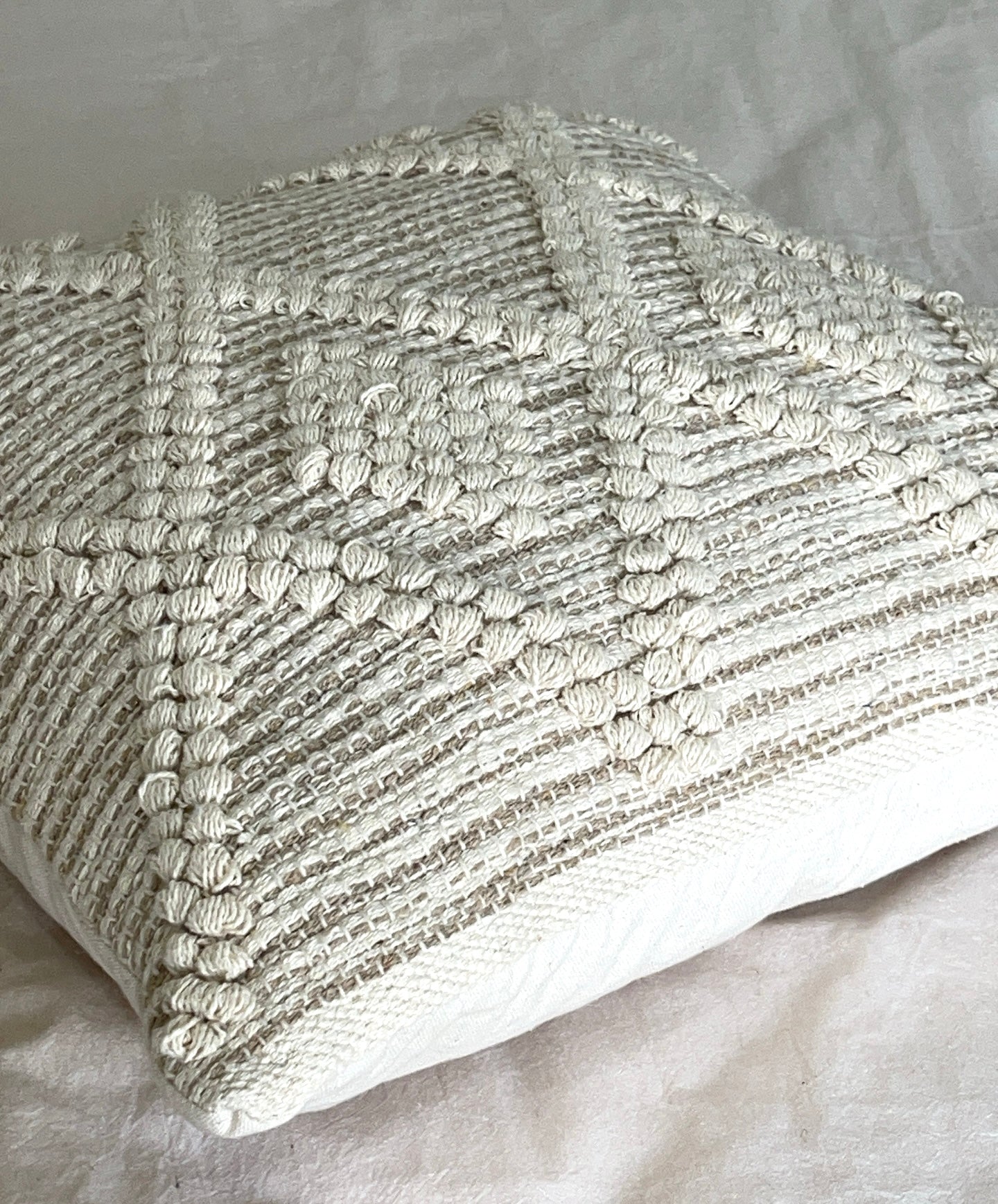 Boho Cotton Tufted Handmade Cushion Covers- 45cm