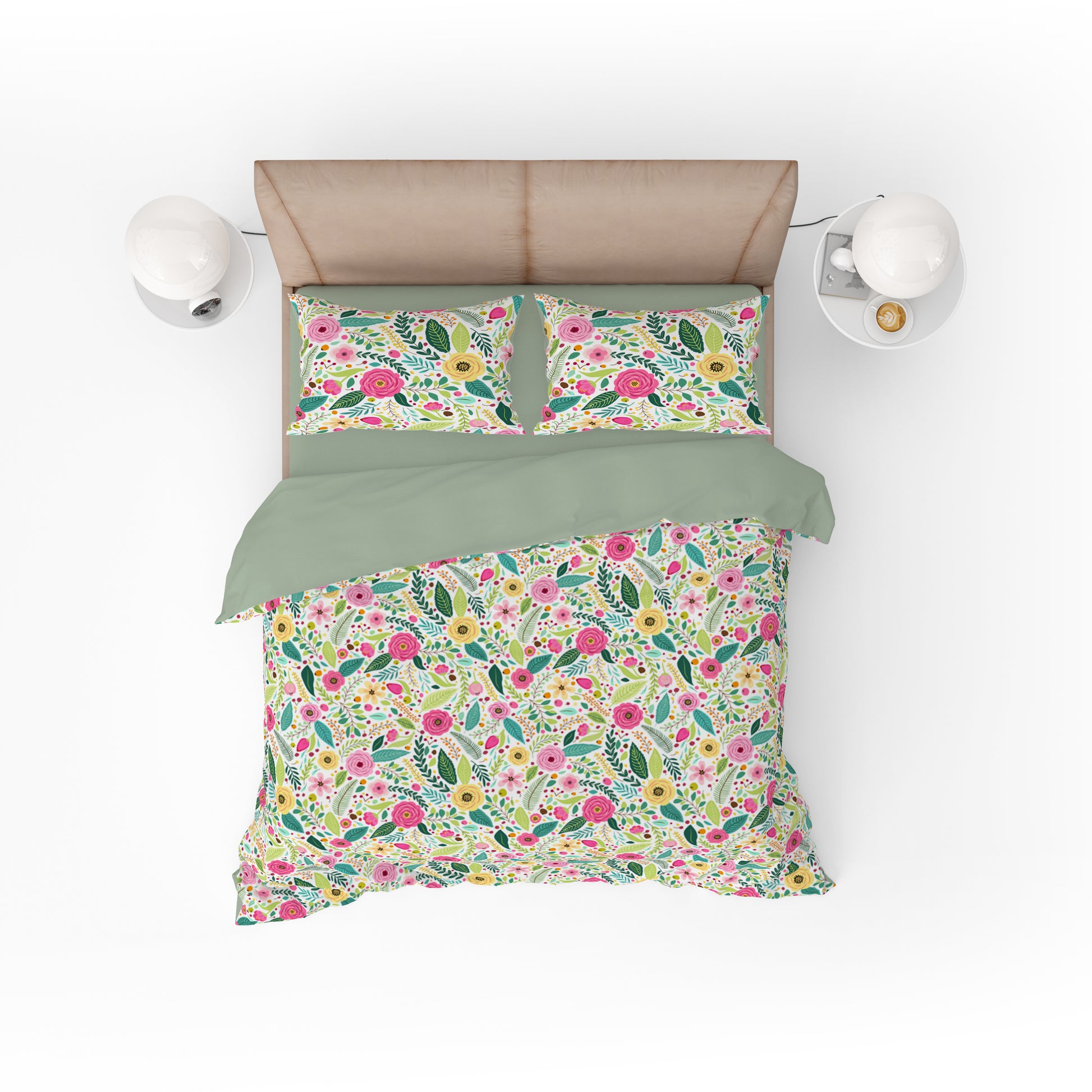 Bohemian Floral Bliss Quilt Cover Set - Adore India   