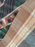 Indian Handmade Cotton Vintage Kantha Quilt Throw- Rashi