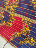 Indian Handmade Reversible Vintage Kantha Quilt Bedspread Throw Surbhi