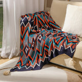Bohemian Acrylic Bedding Couch Decorative Blanket Throw