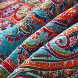 Bohemian Royal Multi Colour Cotton 3 Piece Bedspread Bedding Set