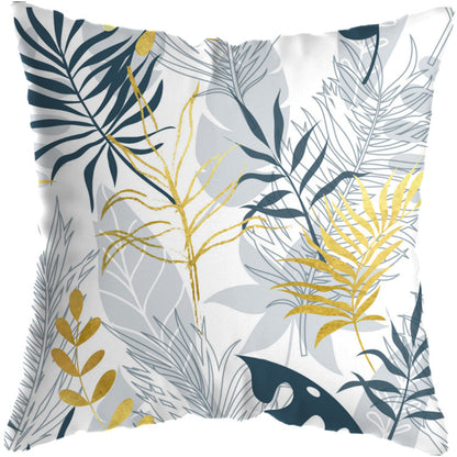 Colourful Tropical Plant Cushion Cover