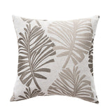 Leaf Linen Printed Home Decoration Cushion Cover