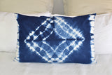 Hand Made Indigo Tie and Dye Sqaure Pillow Cover
