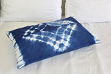 Hand Made Indigo Tie and Dye Sqaure Pillow Cover