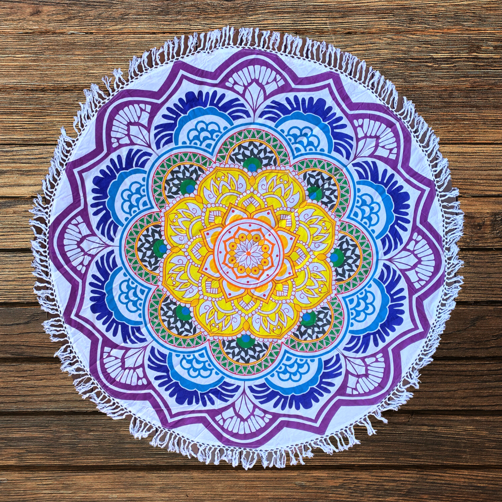 Mandala online beach throw