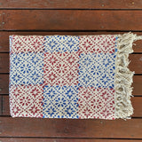 Beautiful Floral Block Print Dari Carpet