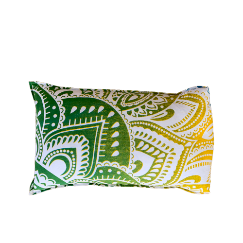 Passion Lime Cotton Mandala Pillow Set 2Pcs