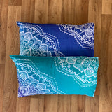 Galaxy Turquoise Cotton Mandala Pillow Set 2Pcs