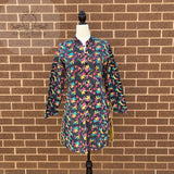 Indian Handmade Reversible Cotton Vintage Kantha Quilted Jacket SML-3
