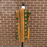 Indian Handmade Reversible Cotton Vintage Kantha Quilted Jacket MED-13