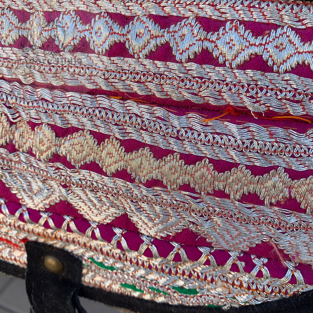 Indian Handmade Bohemian Vintage Tribal Banjara Hippy Shoulder Cross Body Bag-7