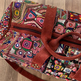 Indian Handmade Bohemian Vintage Tribal Banjara Hippy Shoulder Bag-21