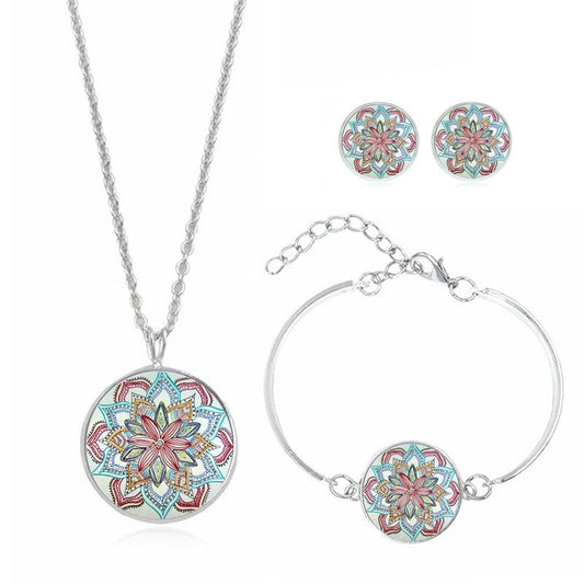 Wholesale Lot High Quality Bohemian Necklace Bracelet Set- 3 Pcs - Adore India   