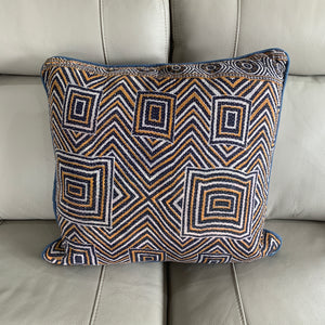 Indian Handmade Vintage Kantha Cotton Cushion Cover 50cm -115