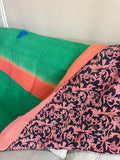 Indian Handmade Cotton Vintage Kantha Quilt Bedspread Throw- Abha