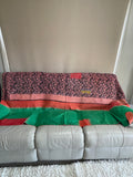 Indian Handmade Cotton Vintage Kantha Quilt Bedspread Throw- Abha