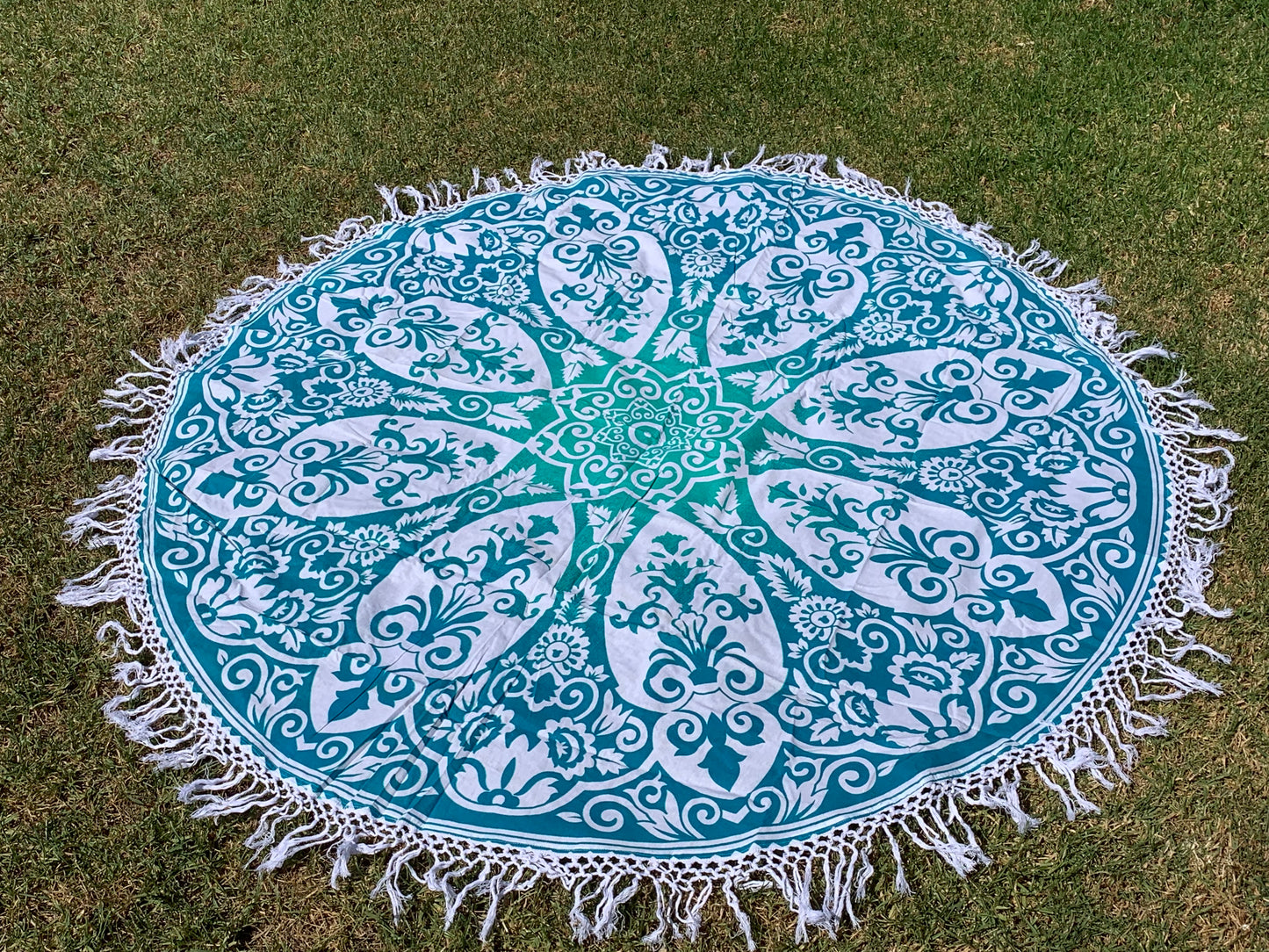 Brahma Turq Mandala Beach Roundie