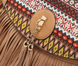 Charming Beautiful Bohemian Vintage Brown Carry Bag